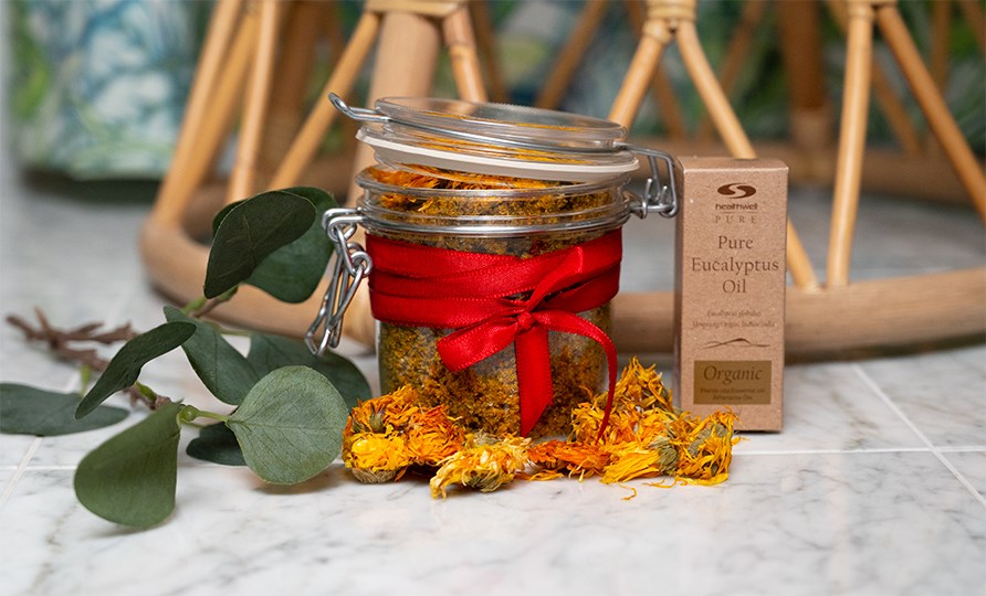 Vartalonkuorinta ravitsevilla ainesosilla.