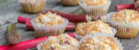 Gluteenittomat raparperimuffinssit