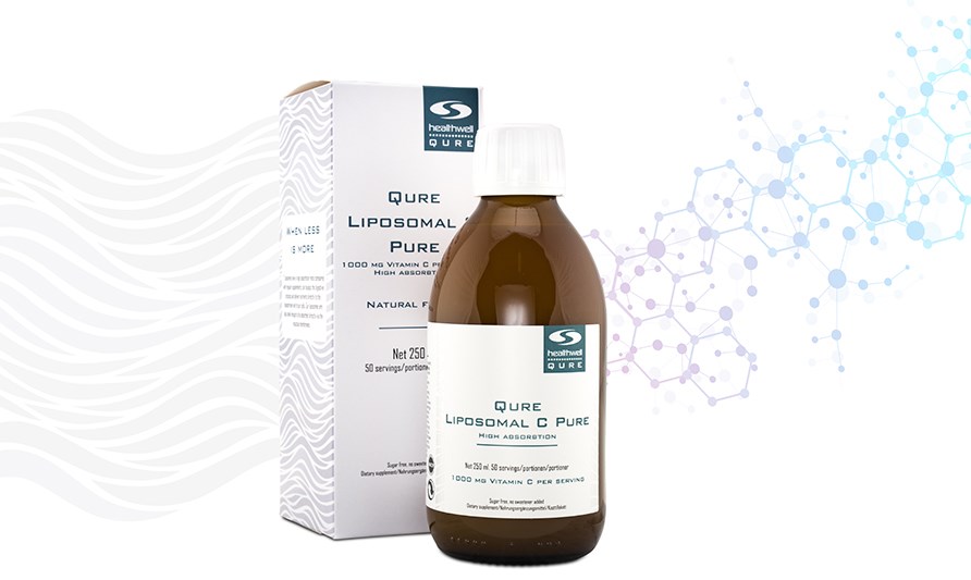 QURE C Liposomaalinen Pure on erittin korkealla imeytymiskyvyll varustettu.
