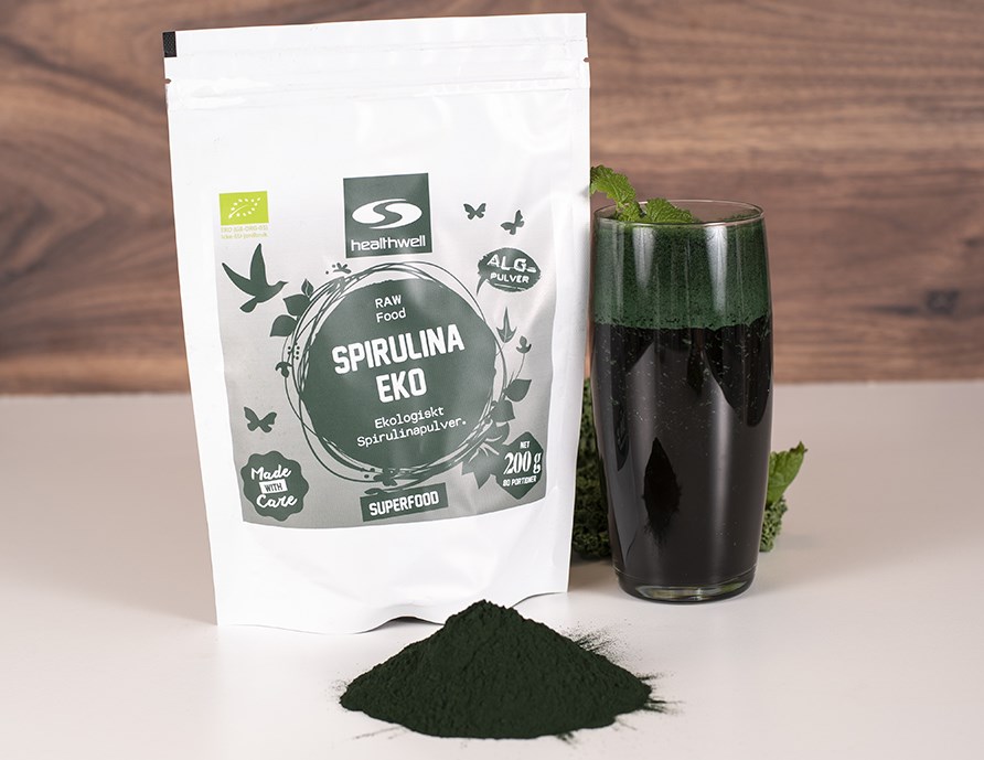 Spirulina on uskomattoman ravinteikas sinivihre lev