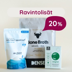 Ravintolist 20 %
