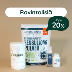 Ravintolisi� jopa 25 %