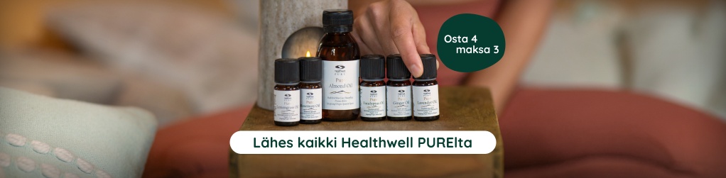 Lhes kaikki Healthwell PURElta osta 4 maksa 3