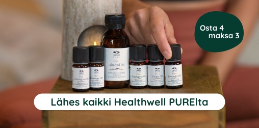 Lhes kaikki Healthwell PURElta osta 4 maksa 3