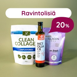 Ravintolis�t 20%
