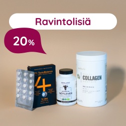 Ravintolisi� 20 %