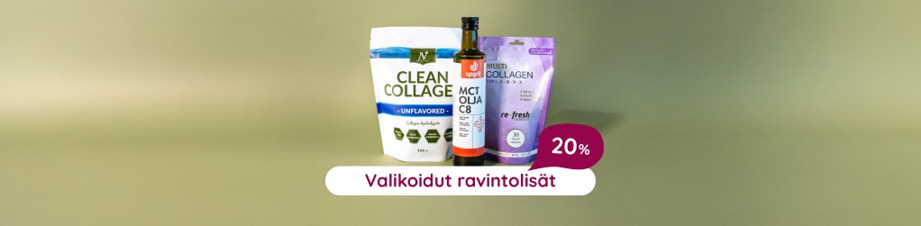 Valikoidut ravintolis�t 20 %