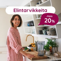 Elintarvikkeita jopa 20 %