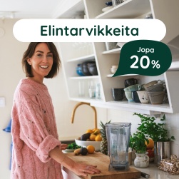 Elintarvikkeita jopa 20 %