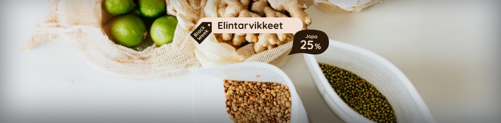 Elintarvikkeet jopa 25 %