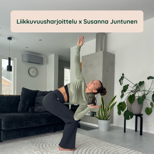 Liikkuvuusharjoittelu x Susanna Juntunen