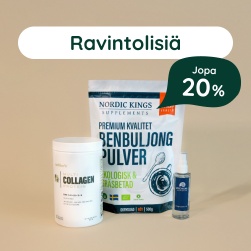 Ravintolisi� jopa 25 %
